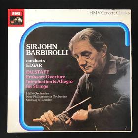 LP黑胶唱片 埃尔加《福斯塔夫》《序曲弗鲁瓦萨尔》《引子与快板》 哈雷交响乐团/新爱乐乐团/伦敦交响乐团 约翰·巴比罗利