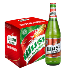红色夺命大乌苏啤酒 620ml*12 /箱