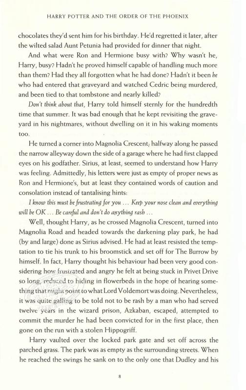 【中商原版】哈利波特与凤凰社 斯莱特林20周年纪念精装版 英文原版 Harry Potter and the Order of the Phoenix Slytherin 商品图6