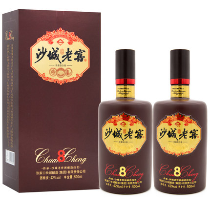 [白酒]沙城老窖 传承8年38度500ml