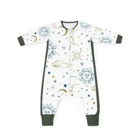 Yikyak 秋季薄款睡袋，跟着宝宝身体一起动，贴身呵护！