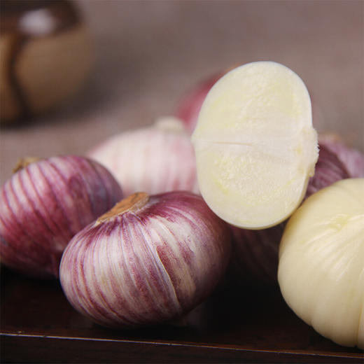 助农生态农场东北紫皮独头蒜新鲜皮薄香味浓郁约5斤装