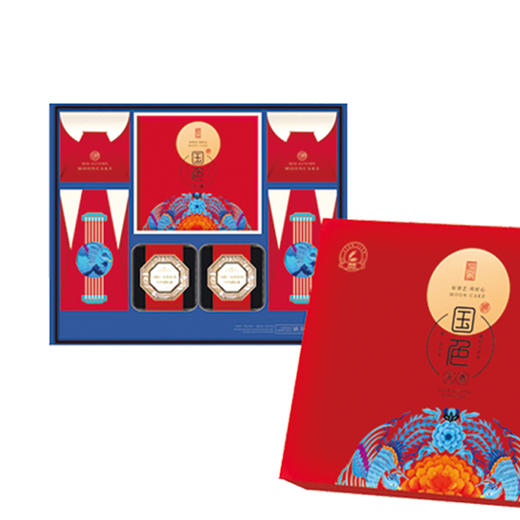 国色天香月饼礼盒 商品图0