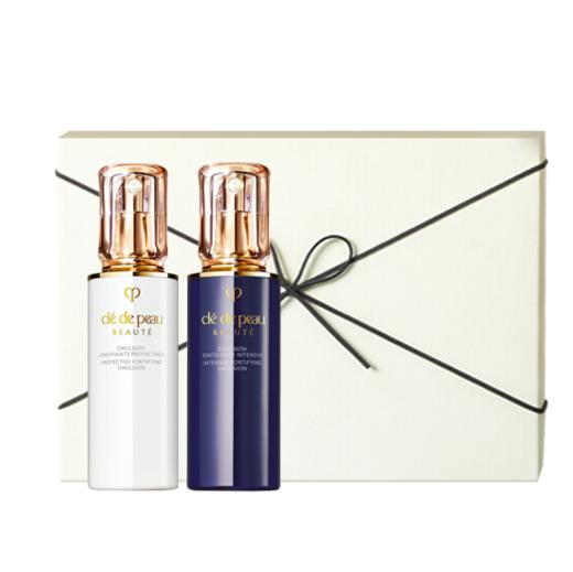 【情人节特惠】日本 资生堂 CPB/肌肤之钥 日夜乳套装（日乳125ml+夜乳125ml+礼盒） 商品图0