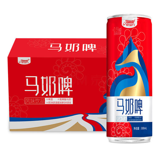 内蒙特产乳酸菌风味马奶啤红罐 300ML/罐 整件24罐 会员价：148元包邮 产地直发 商品图5
