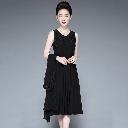 YZL-230新款复古刺绣烫钻两件套 商品图3