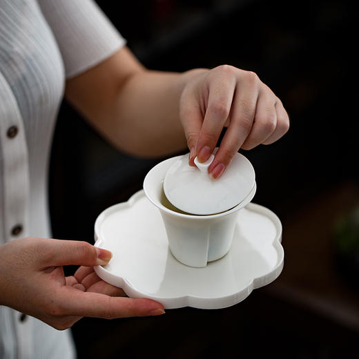 觅白玉瓷功夫茶具套装 商品图3
