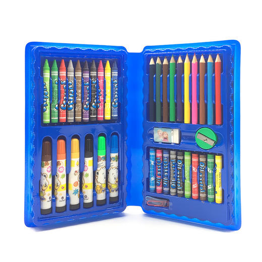 【绘画美术42件套提式文具套装】文化用品小学生儿童水彩笔套装 商品图1