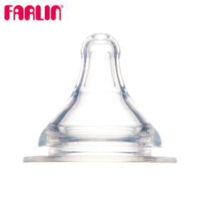 华林贝比超柔母乳感宽口硅胶奶嘴