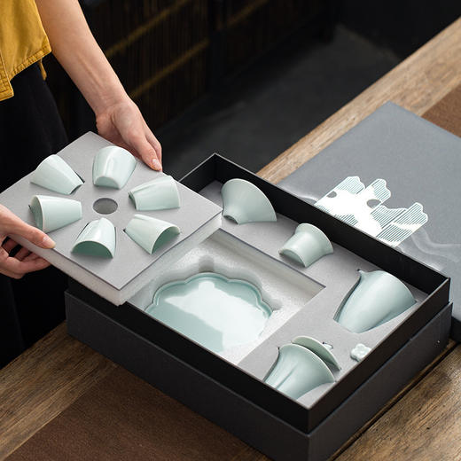 觅白玉瓷功夫茶具套装 商品图2