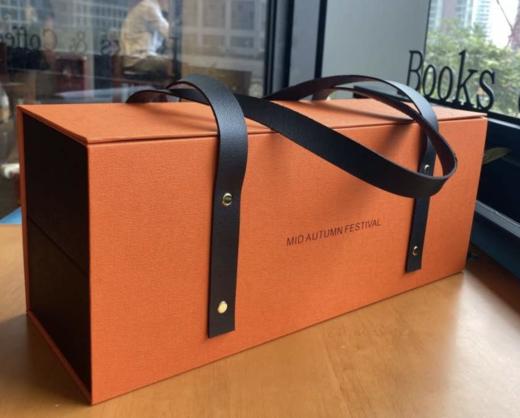 2020蛋黄酥礼盒，爱马仕橙经典款+时尚款，6/8颗装，顺丰到付，2盒包邮！ 商品图3