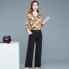 YW-LRX-WE316印花时尚，气质修身舒适两件套 商品缩略图4