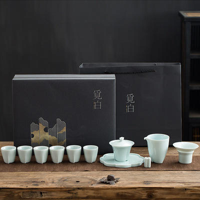 觅白玉瓷功夫茶具套装 商品图4