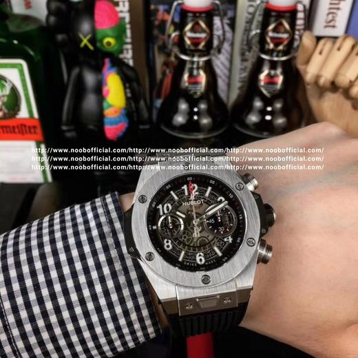 N高端狠货来袭 n匠心之作 恒宝精品横空出世 宇舶BIG BANG系列411.NM.1170.RX腕表 搭载手动7750机芯机械改装HUB1241Unico 表径45.5毫米 钛金属陶瓷 振频2880 商品图2