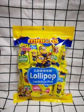小黄人乳酸菌棒棒糖268克/包-4897075980773-20包/件