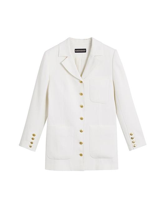 小宽肩宽松西装 商品图0