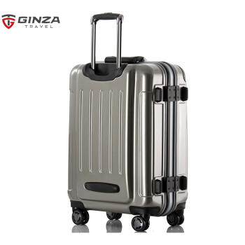 银座铝框拉杆箱万向轮20寸旅行箱男女行李箱28寸登机箱A-1037K-3K 商品图1