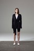 前褶皱拼接西服 商品缩略图0