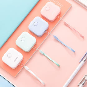 迷你小皮尺便携式1.5m 量衣尺软尺伸缩尺钥匙扣卷尺