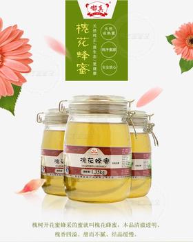 嘟真槐花蜂蜜1.35kg