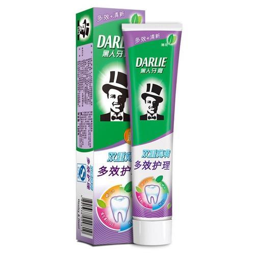 黑人双重薄荷多效护理牙膏180g 商品图0