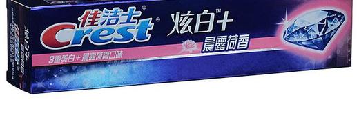 佳洁士酷白体验晨露荷香口感牙膏120g 商品图0