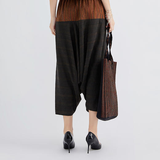 TANGY Collection /天意芦野系列莨绸哈伦裤 商品图3