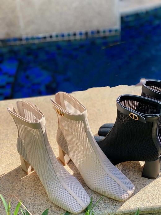 westory2020早秋新品高绑马丁靴女时尚风羊皮切尔西靴W20DS80081 商品图0