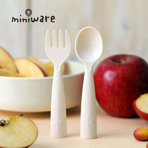 美国miniware 宝宝第一套叉勺组 商品图2