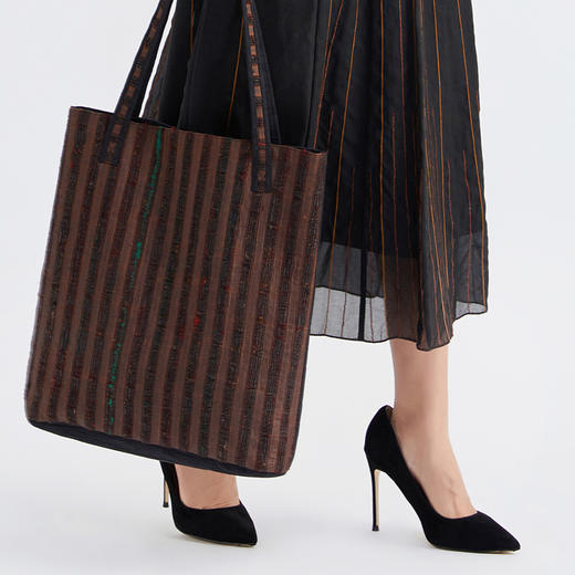 TANGY Collection /天意色织提花莨挎肩包 商品图2