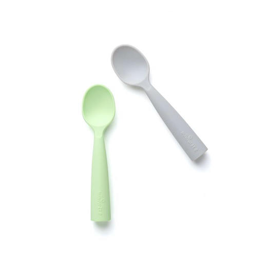 美国miniware 宝宝硅胶软勺两只装 商品图5