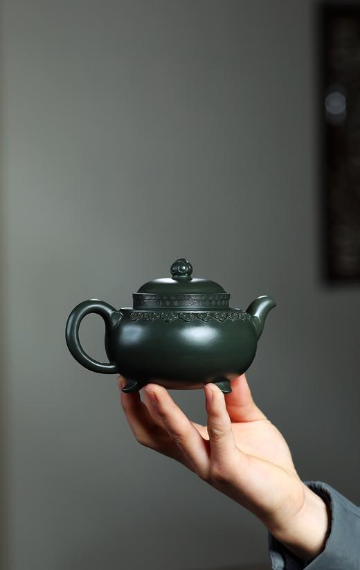 【云肩如意】泥料：墨绿泥 容量：360cc 作者：蒋惠娟（国高工） 商品图2