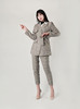 双排扣毛边袖西服套装 商品缩略图4