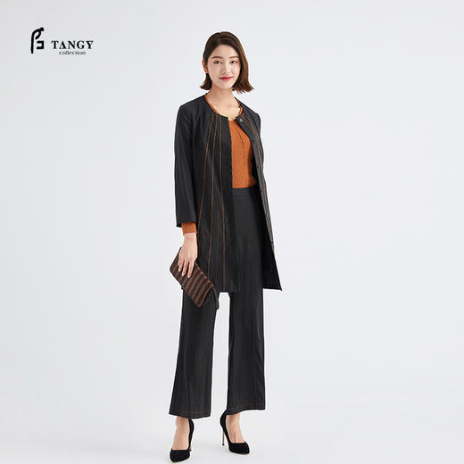 TANGY Collection /天意林隐系列弹力莨外套 商品图0