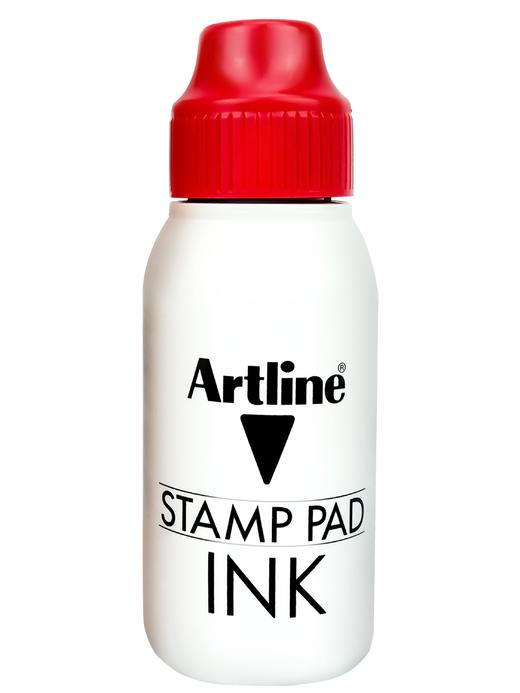 旗牌印台补充印油红色50ml水性油墨 商品图2