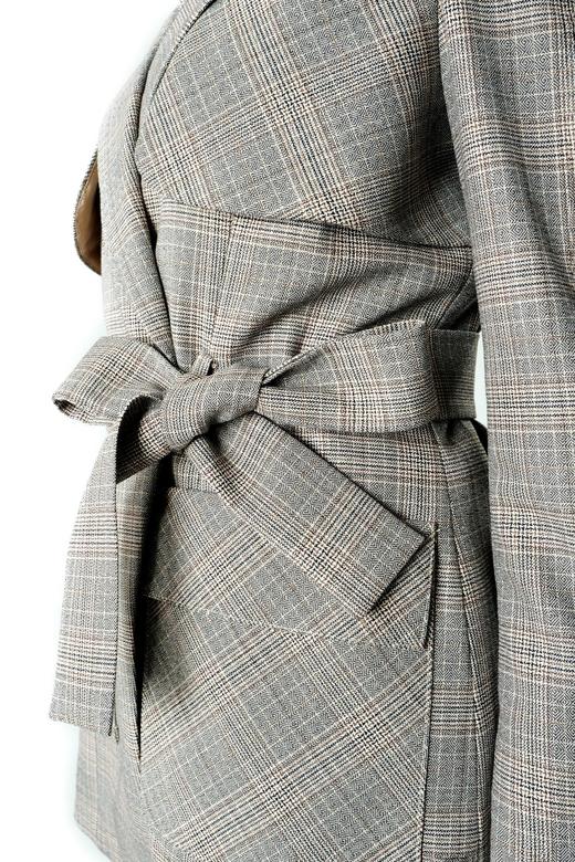 双排扣毛边袖西服套装 商品图2