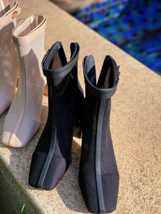 westory2020早秋新品高绑马丁靴女时尚风羊皮切尔西靴W20DS80081 商品图1