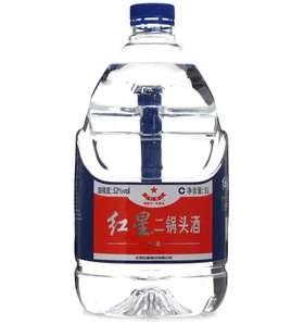 红星二锅头5L 52°