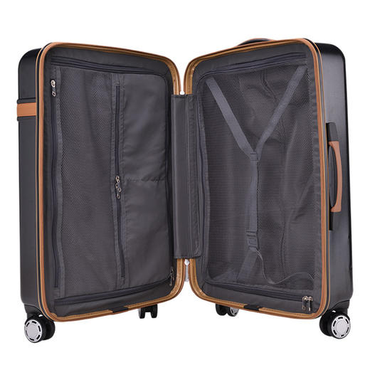 磨砂商务出差静音拉杆箱 万向轮行李箱 男女休闲旅行箱托运箱L-1508-1 商品图4