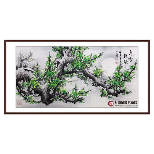 高云鹏《香满乾坤》68*138cm 花鸟横幅作品 茶室/卧室挂画 商品图0