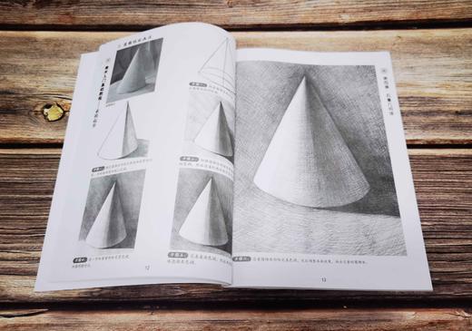 美术入门基础教程 素描起步 素描零基础初自学入门教程材书籍 石膏几何体单个静物写生组合静物写生石膏像写生人物肖像 绘画自学书 商品图3
