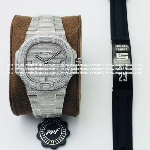 PPF Factory新品预告[色][色]一体机超百达翡丽5719/10G－010白金‎腕表​，逆袭所有副本，震撼来袭！ PPF满钻新品全手工镶钻 厚度市面薄，搭配PP.324s一体机，走时精准！全新 商品图0