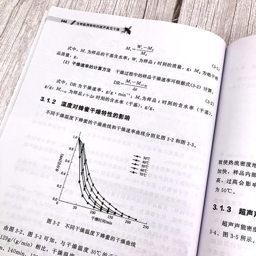 生物黏稠物料的超声真空干燥 白喜婷 生物黏稠物料超声真空干燥技术书籍 蜂蜜全蛋液地黄浸膏等生物黏稠物料干燥特性 食品加工技术 商品图2