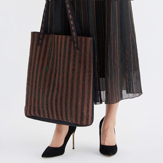 TANGY Collection /天意色织提花莨挎肩包 商品图1