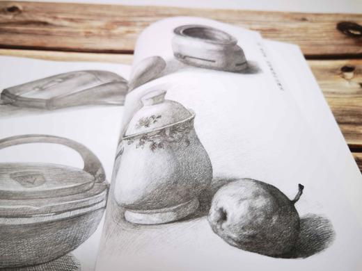 美术入门基础教程 铅笔素描起步 铅笔素描书籍 素描基础教程 素描几何体单个静物画法组合静物画法 素描入门自学教材书籍 临摹画册 商品图3