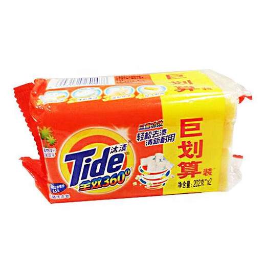 汰渍三重功效洗衣皂202GX2聚划算装 商品图0