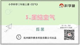 3.2.3《压缩空气》拓展延伸课程