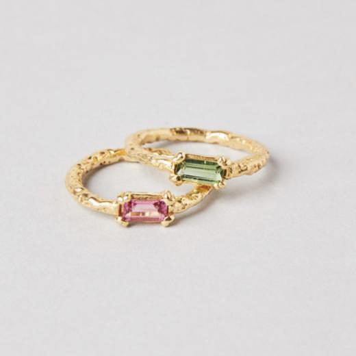 北京仓｜ Monsieur-Marius-绿色碧玺 戒指［法国设计师］ 商品图1