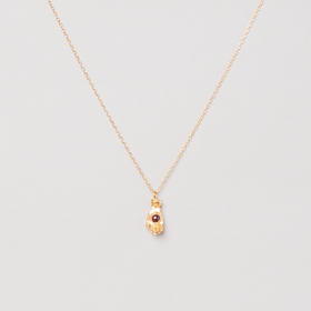 订购10周到｜ Monsieur-Naby-石榴石 护身符 项链［法国设计师］