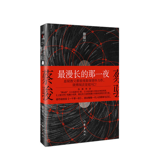 最漫长的那一夜 蔡骏 著 中国文学小说 悬疑推理 都市暗夜版一千零一夜 图书 商品图0